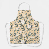 Tablier Modèle floral de Jasmin délicat (Recto)
