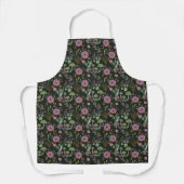 Tablier Modèle floral foncé (Recto)