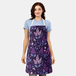 Tablier Modèle floral Lilac dynamique