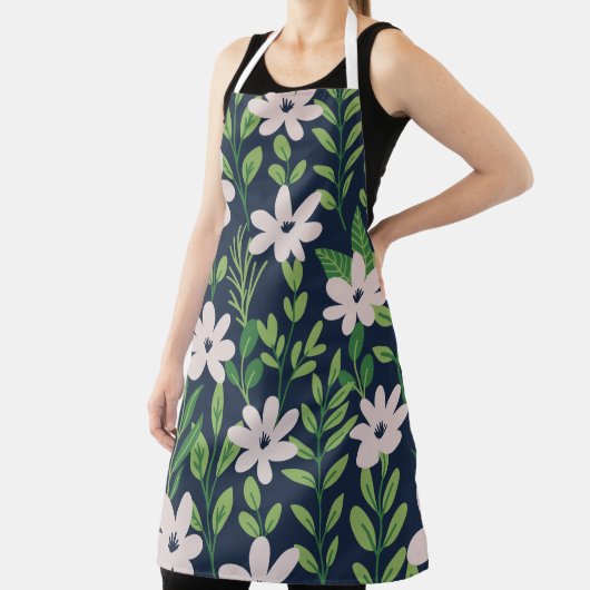 Tablier Modèle floral moderne (Insitu)