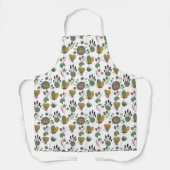 Tablier Modèle floral mou (Recto)