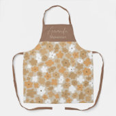 Tablier Modèle floral rétro (Recto)