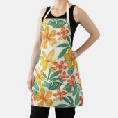 Tablier Modèle floral tropical vibre (Insitu)