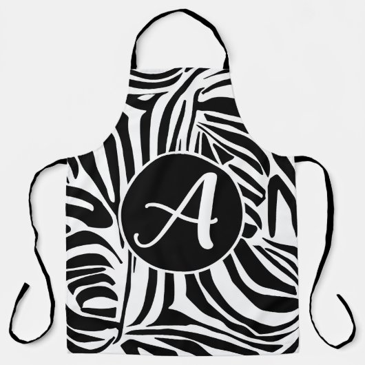 Tablier Modèle Zebra (Recto)