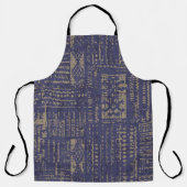Tablier Modern abstract, contemporary surface pattern desi (Recto)
