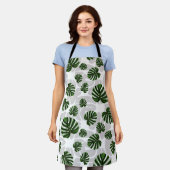 Tablier Modern Boho Botanical Leaves Pattern (Porté)