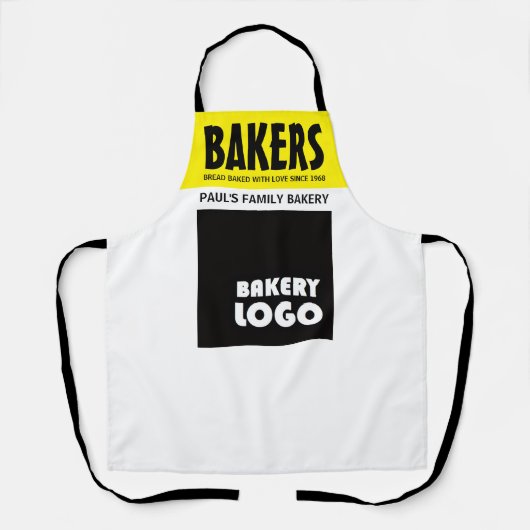 Tablier Modern Bold, Bakery Store (Recto)