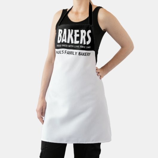 Tablier Modern Bold, Bakery Store (Insitu)