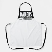 Tablier Modern Bold, Bakery Store (Recto)