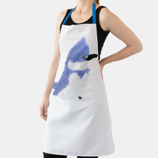 Tablier Modern charming belted kingfisher (Insitu)