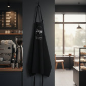 Tablier Modern Custom Branded Company Business Logo