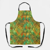 Tablier Modern Decorative Geometric Stained Glass (Recto)