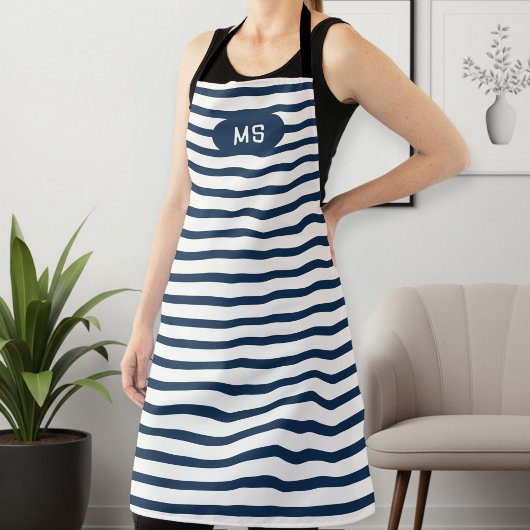 Tablier Modern Pattern Apron for Home Chefs