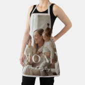 Tablier Modern Personalized Photo MOM Apron (Insitu)