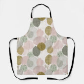 Tablier Modern Spring Botanical All-Over Print Apron (Recto)