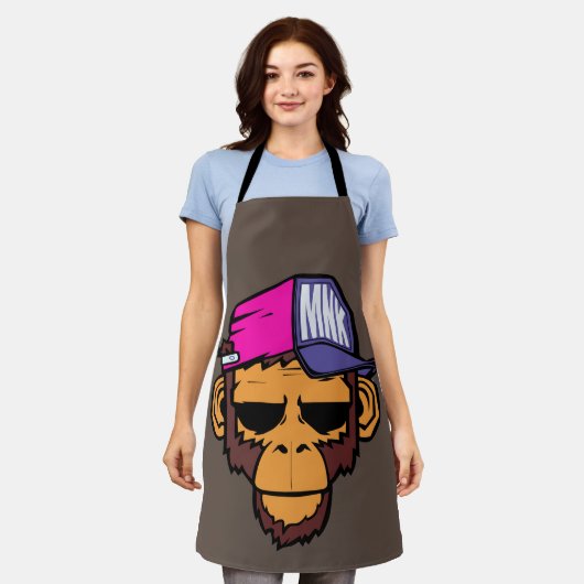 Tablier Modern Urban Monkey (Porté)