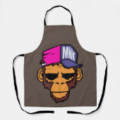 Tablier Modern Urban Monkey (Recto)