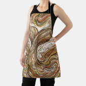 Tablier Moderne à Encre de Ton de Terre de Queue d (Insitu)