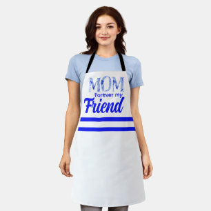Tablier Moderne Élégant Fête des Mères Amie pour toujours