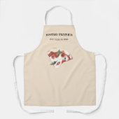 Tablier Moderne Meilleure pizza dans la ville professionne (Recto)