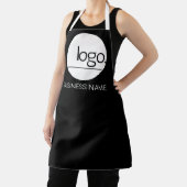 TABLIER MODERNE MONOCHROME MARQUE D'AFFAIRES UNIFORME NOM (Insitu)