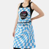 Tablier Moderne Professionnel Personnalisé Marque Checker (Insitu)