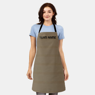 Tablier Moderne simple à deux tons bande géométrique Boho