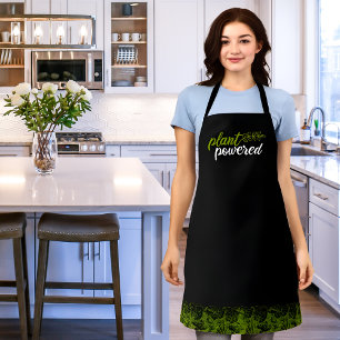 Tablier moderne Vegan Plante Powered