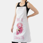Tablier Moderne Vous Flamazirez Beauté Flamant rose rose (Insitu)