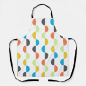 Tablier Moitié-cercles modernes du milieu du siècle (Recto)