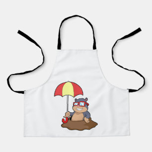 Tablier Mole à la pluie avec parapluie