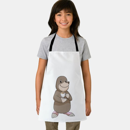 Tablier Mole avec Coffee Cup (Insitu)