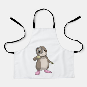 Tablier Mole avec verre Magnifiant