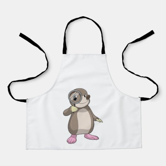 Tablier Mole avec verre Magnifiant (Recto)