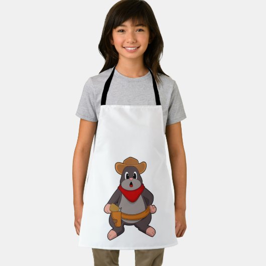 Tablier Mole en cowboy (Insitu)