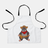 Tablier Mole en cowboy (Recto)