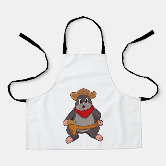 Tablier Mole en cowboy (Recto)