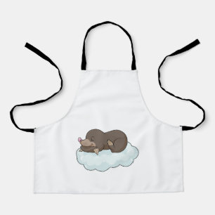 Tablier Mole sur nuages