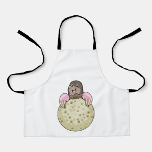 Tablier Mole with Moon