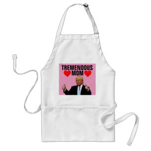 TABLIER MOM APRON, DONALD TRUMP KITCHEN APRON
