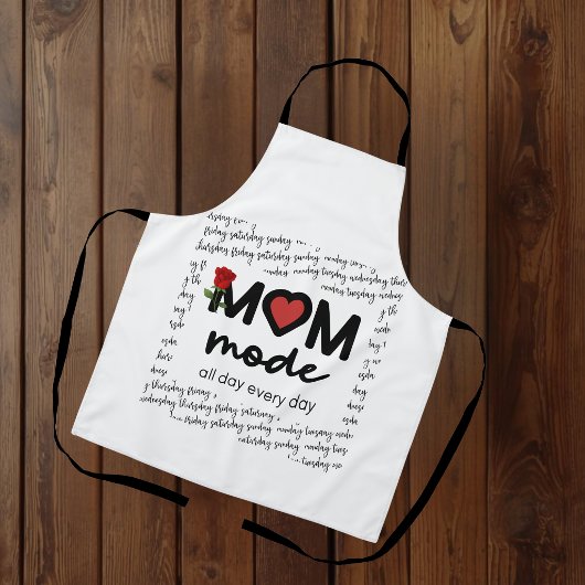 Tablier Mom Mode All Day Every Day Apron