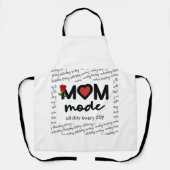 Tablier Mom Mode All Day Every Day Apron (Recto)