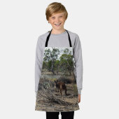 Tablier Moment tranquille : Kangaroo australien à Billabon (Porté)