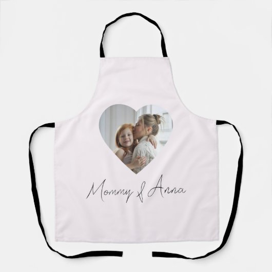 Tablier Mommy Custom Photo & Text Apron (Recto)