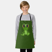 Tablier Mon ami de grenouille verte Apron (Porté)