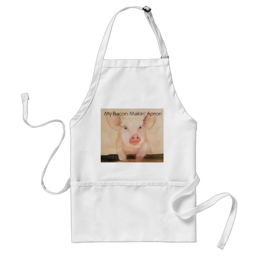 Tablier "Mon Bacon Makin' Apron" (Devant)