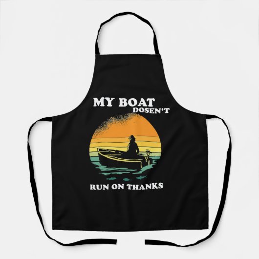 Tablier Mon bateau ne fonctionne pas grâce (Recto)