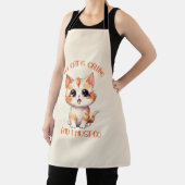 Tablier Mon Chat Appelle Un Chat Orange Cute (Insitu)