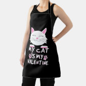Tablier Mon chat est mon Saint-Valentin (Insitu)