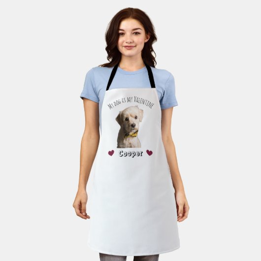 Tablier Mon chien est ma Saint-Valentin – Animal de compag (Porté)